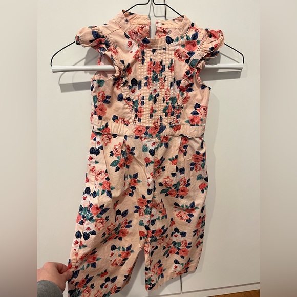 Janie and Jack toddler girl jumpsuit - Picture 4 of 5